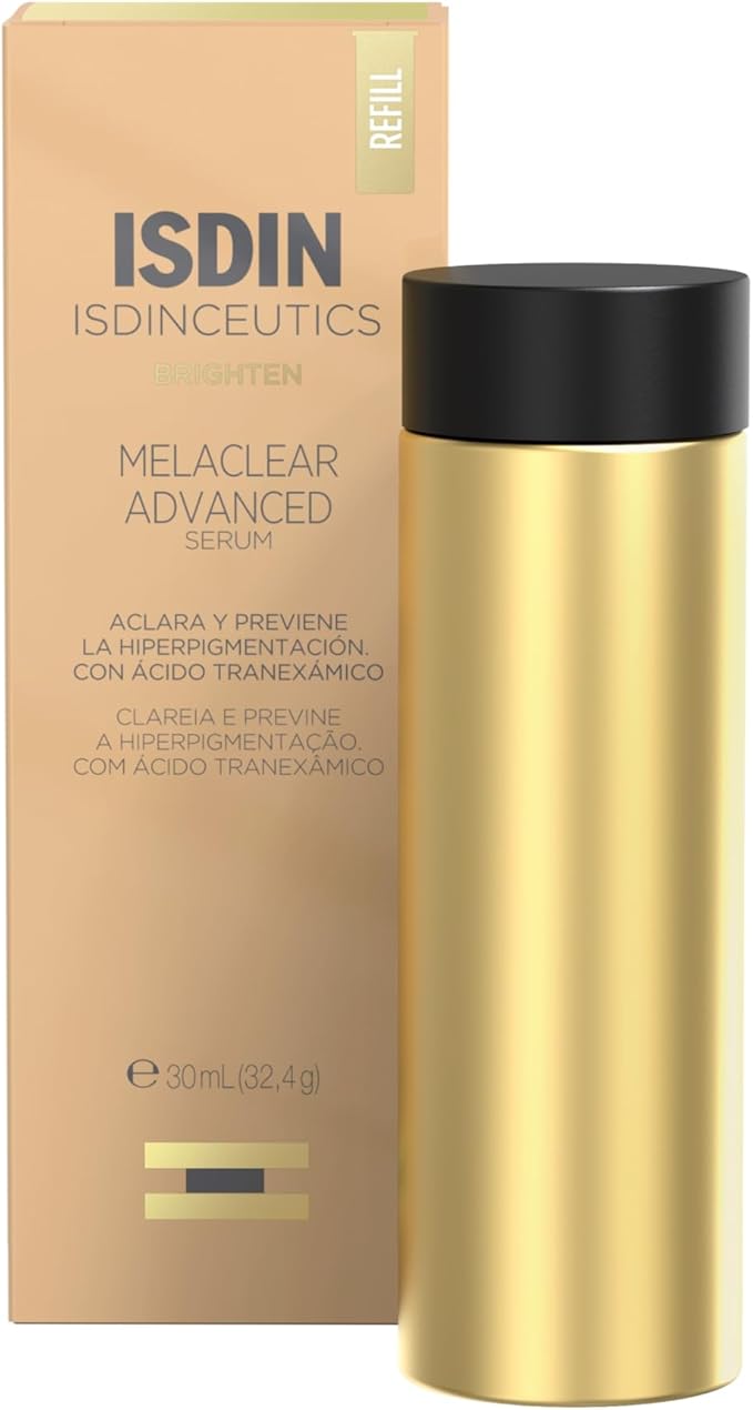 ISDIN Refil Sérum Facial Clareador Anti-Idade Isdinceutics Melaclear Advanced - 30 ml