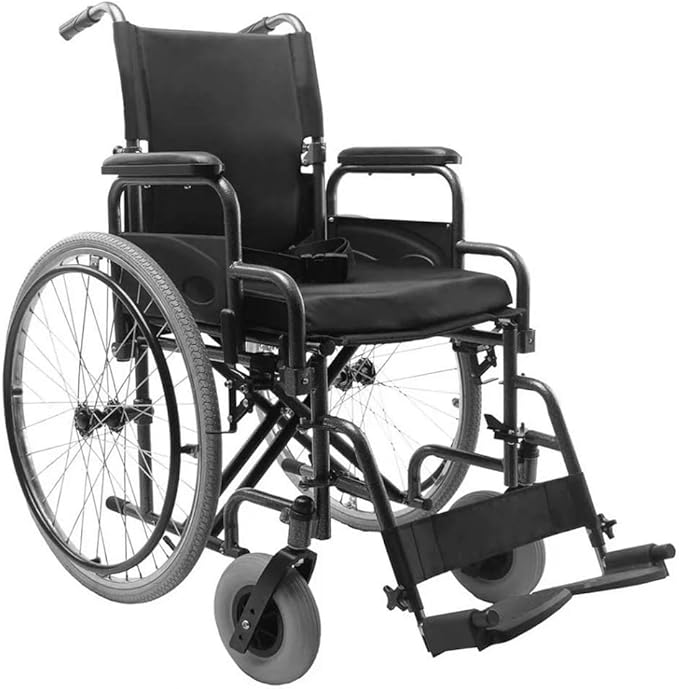 CADEIRA DE RODAS D400 AÇO -120KG - T40