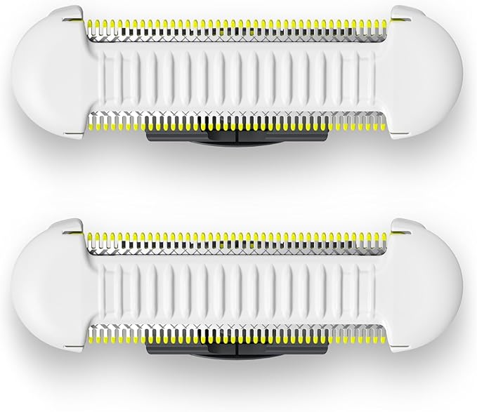 Lâmina de Reposição Philips OneBlade Skin Protect - para Aparador e Barbeador Elétrico OneBlade Intimo, pacote duplo, QP229/52