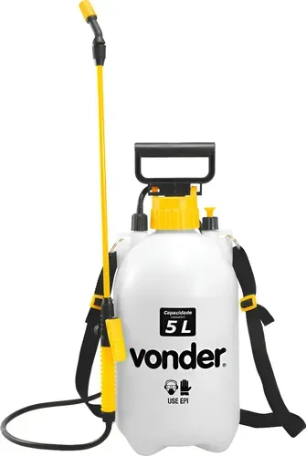 Pulverizador 5 Litros  Vonder  Bomba De Veneno  Dedetização Branco