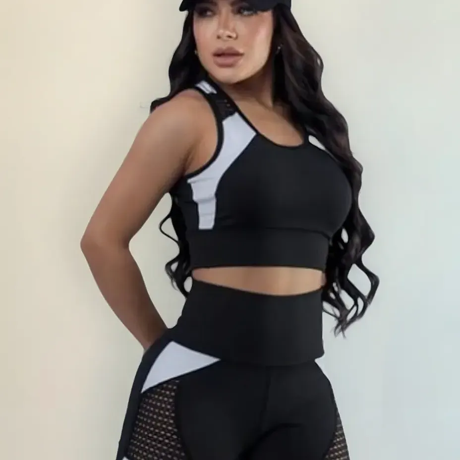 Conjunto Fitness Academia Feminino Zero Transparência Treino — foto 3 de 6