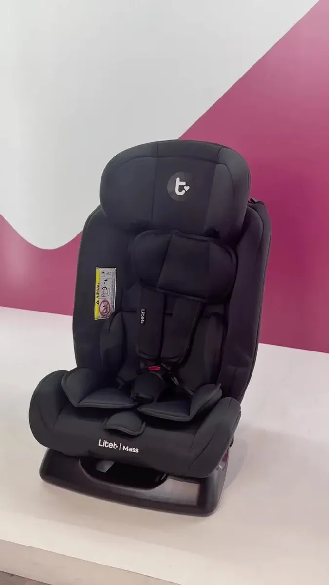 Cadeirinha Infantil Para Carro Mass Litet 0 A 36kg Com 13 Ajustes De Cabeça 4 Reclínios E Cinto 3 Pontos - BB456 — foto 4 de 7