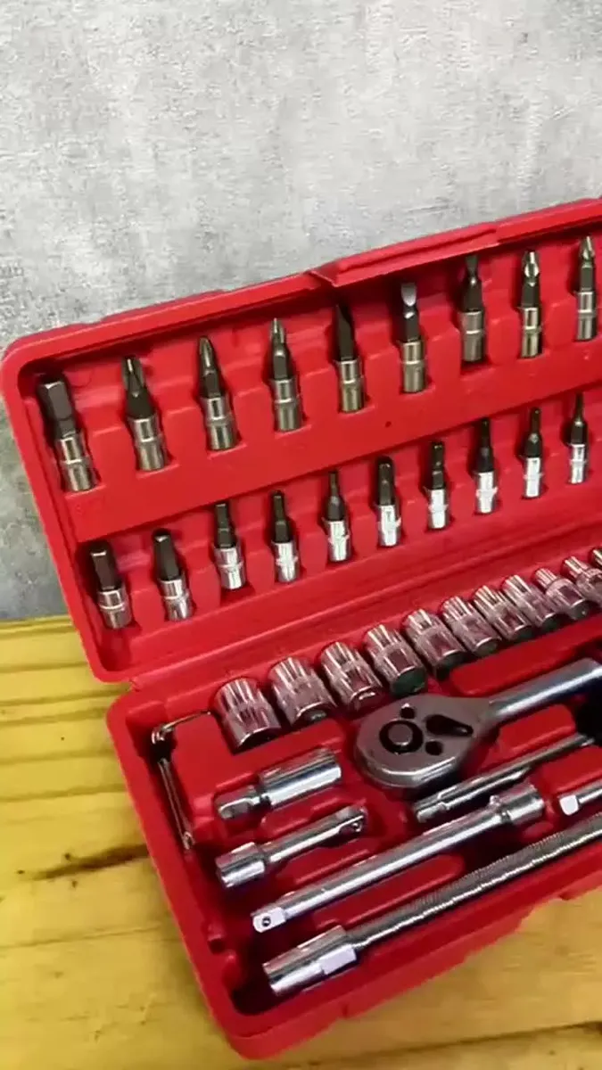 Furadeira Parafusadeira De Impacto 2 Baterias 21v + 46 Peças — foto 4 de 7