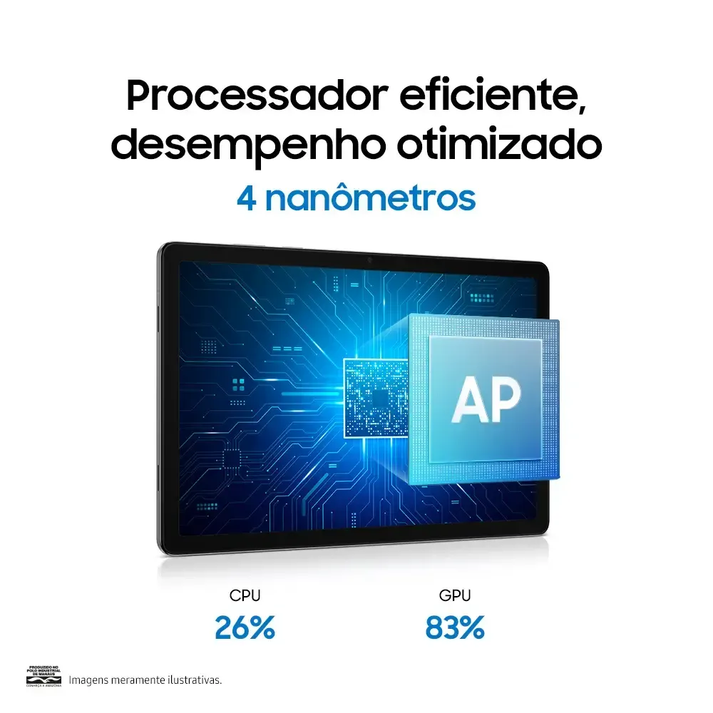Tablet Samsung Galaxy Tab A11+, 128gb, 6gb Ram, Tela De 11 , Câmera Traseira 8mp, Wifi, Android 16 — foto 7 de 7