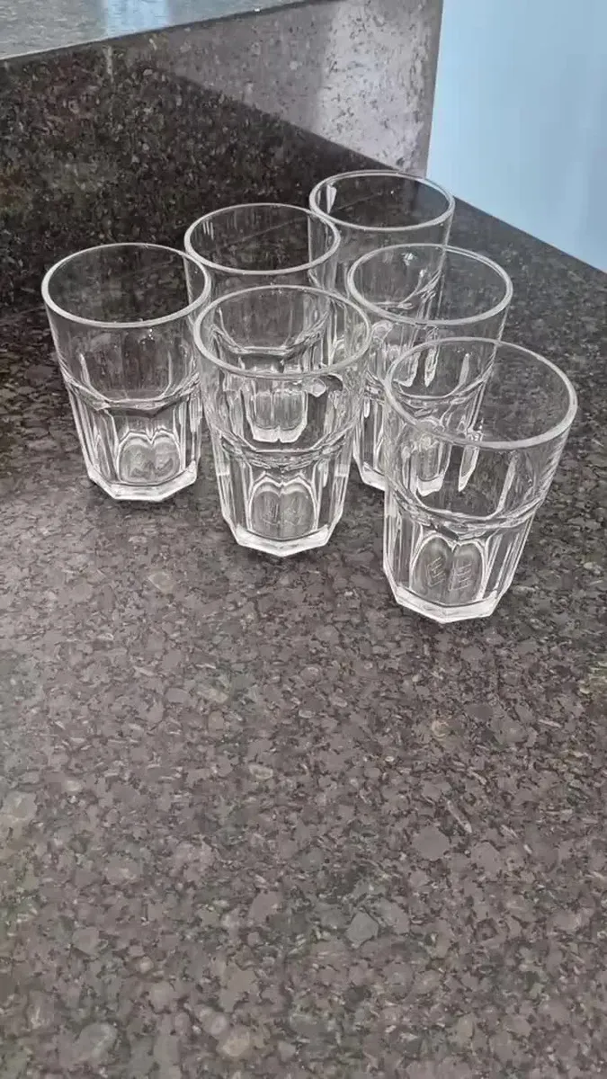 Copos de Vidro Grosso Original line Glass de 400 ml Água Suco Drink Premium Cor Transparente — foto 4 de 7