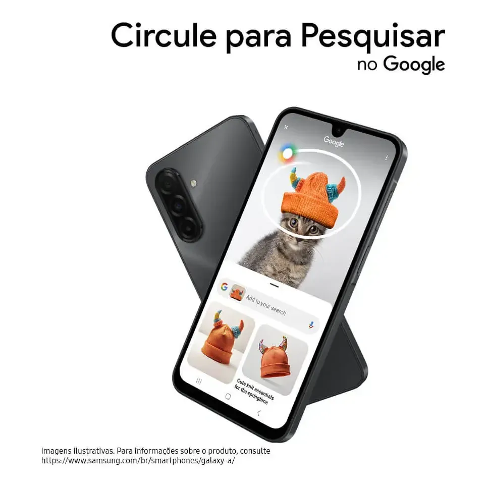 Celular Samsung Galaxy A17 Com Ia, 128gb, 4gb Ram, Câm De 50mp, Tela De 6.7 , Nfc, Ip54 - Preto — foto 7 de 7