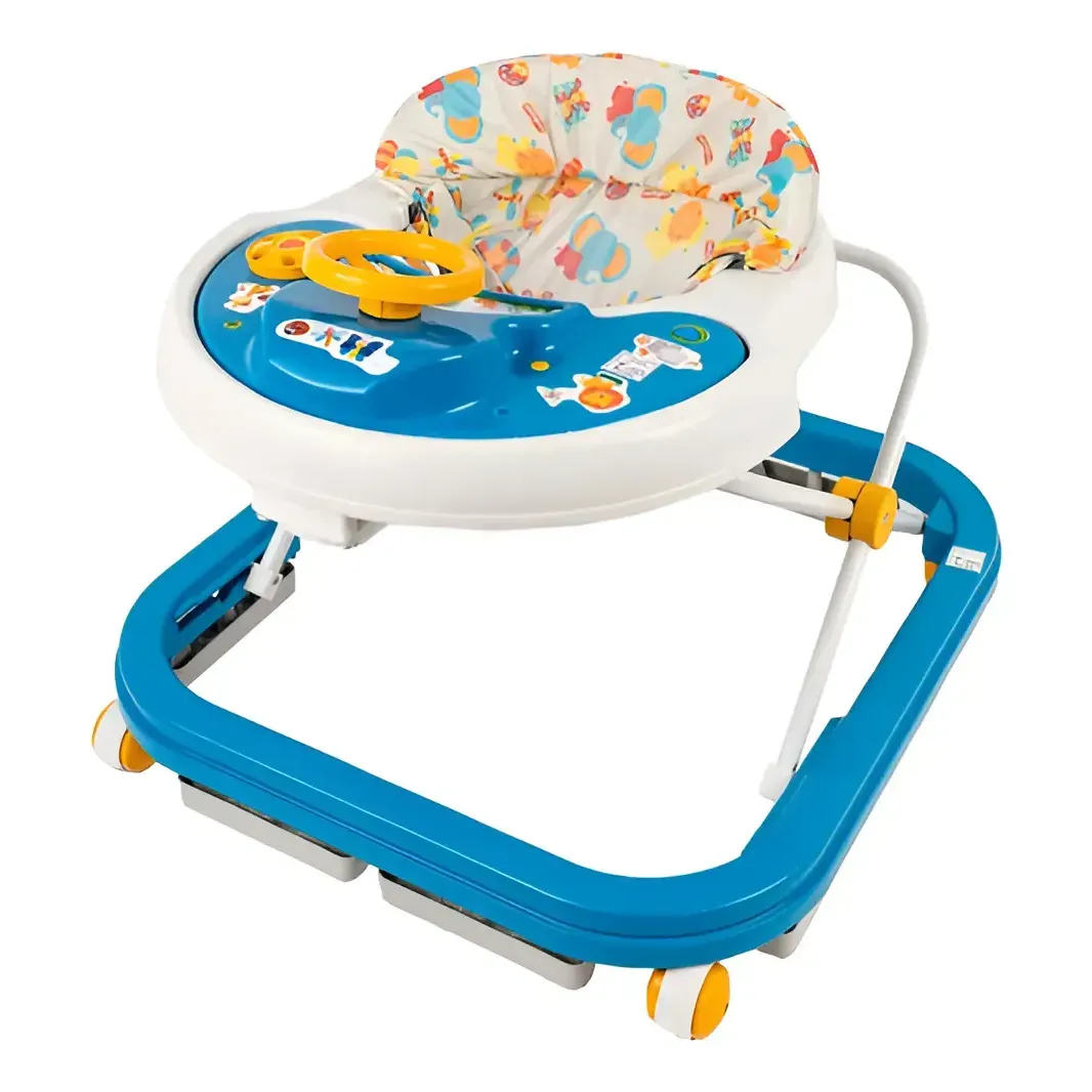 Andador Infantil Bebê Até 12kg Azul Styll Baby — foto 4 de 8
