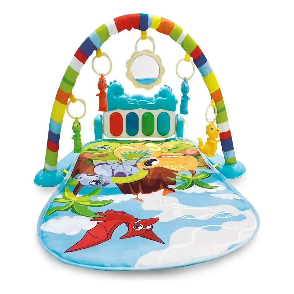 Tapete de Atividades Para Bebê Piano Play Funny Dino Maxi Baby — foto 7 de 7