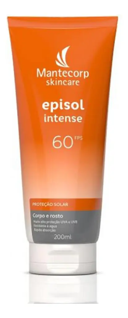 Protetor Solar Episol Intense rosto e corpo FPS60 200mL Mantecorp Skincare — foto 3 de 8