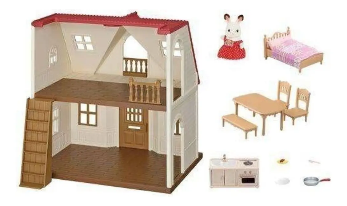 Primeira Casa Sylvanian Families - Epoch — foto 7 de 8