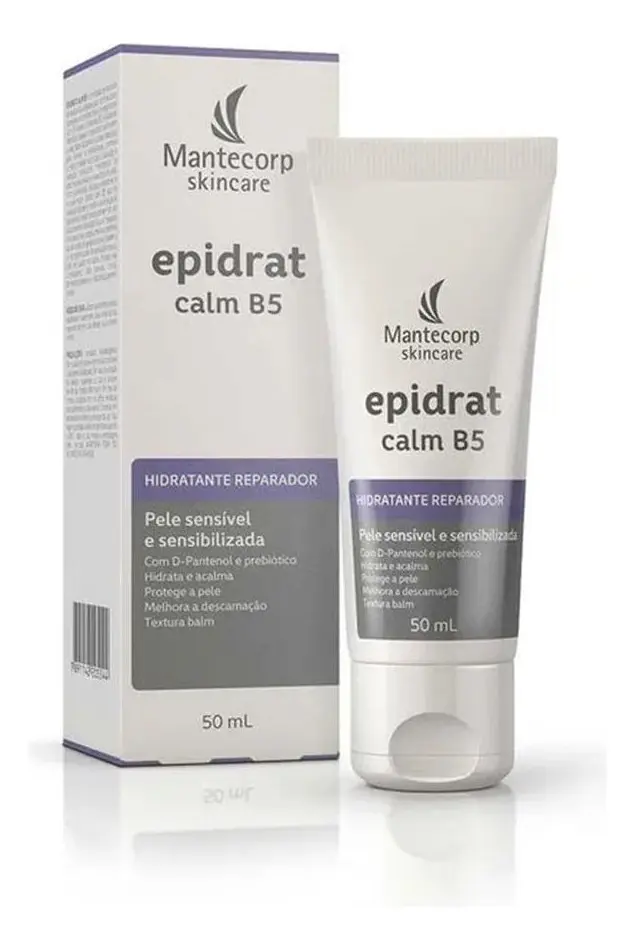 Hidratante Facial Epidrat Calm B5 Para Pele Sensível 50ml Mantecorp