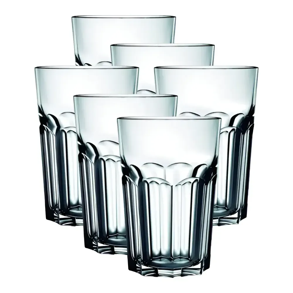 Copos de Vidro Grosso Original line Glass de 400 ml Água Suco Drink Premium Cor Transparente — foto 2 de 7