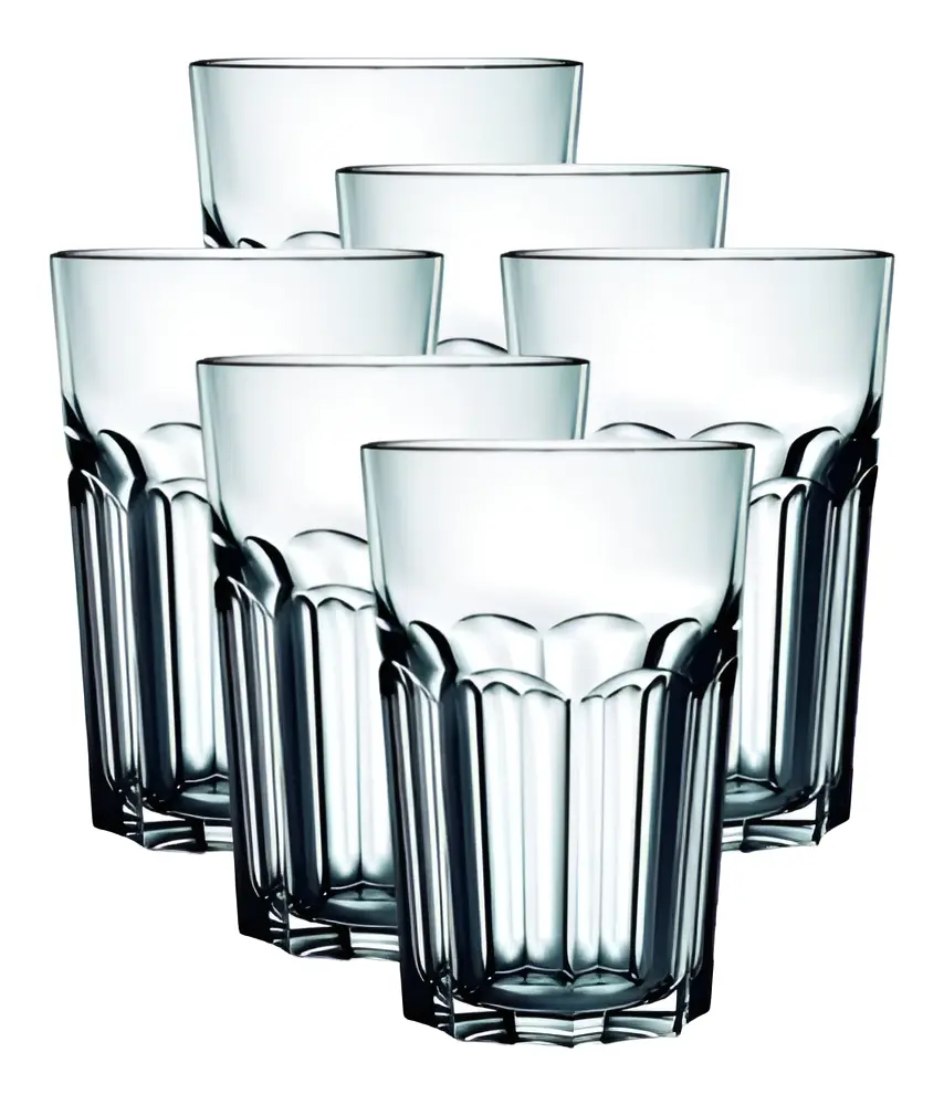 Copos de Vidro Grosso Original line Glass de 400 ml Água Suco Drink Premium Cor Transparente — foto 3 de 7