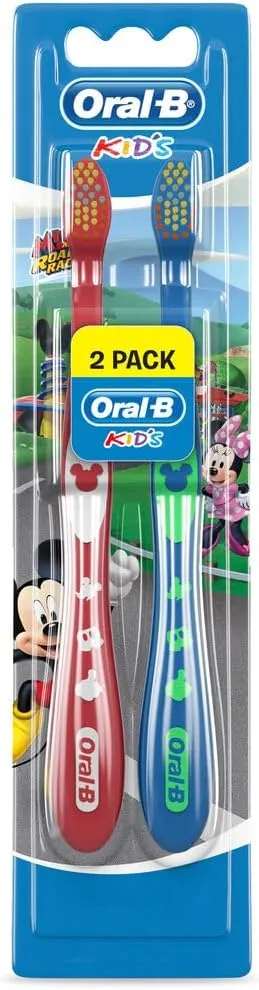 Oral-B Escova de Dente Infantil Mickey Pack 2 Unidades