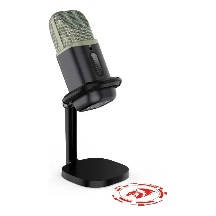 Microfone Gamer Redragon Echowave RGB Preto Condensador — foto 7 de 7