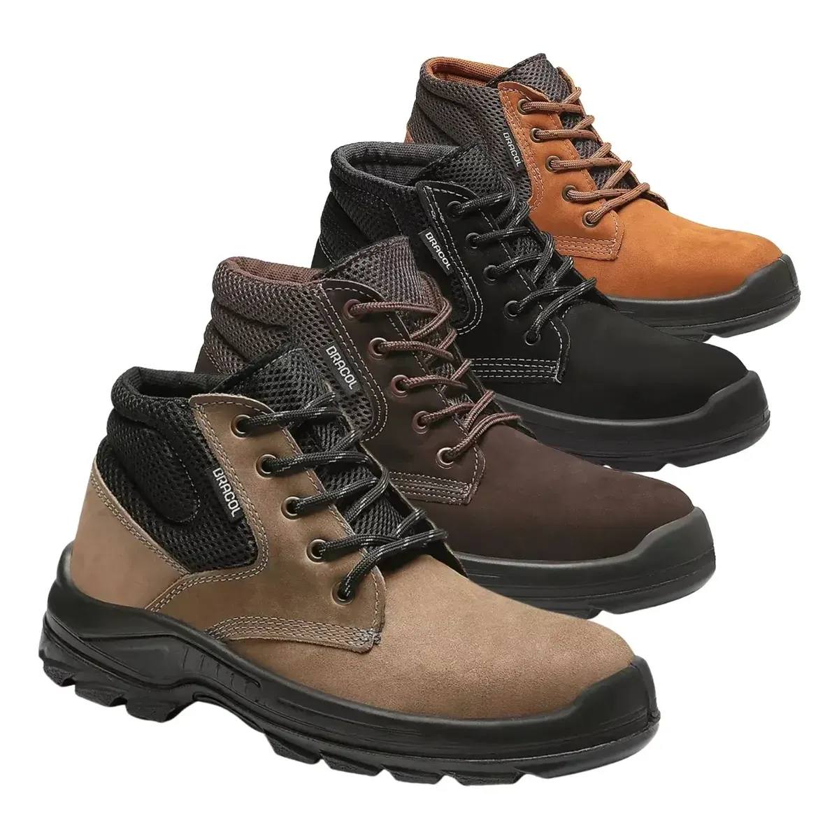 Bota Botina Segurança Bracol Sapato Coturno Nobuck Com Ca — foto 5 de 6