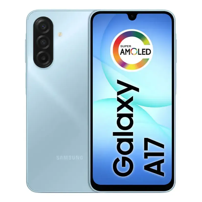 Celular Samsung Galaxy A17 Com Ia, 128gb, 4gb Ram, Câm De 50mp, Tela De 6.7 , Nfc, Ip54 - Azul — foto 2 de 7