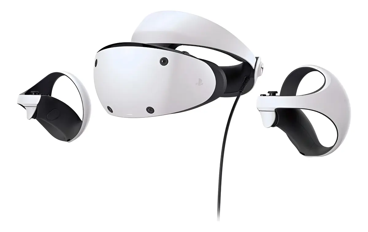 PlayStation VR 2 PS5 headset de realidade virtual branco — foto 3 de 7