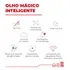 Porteiro Olho Mágico Inteligente Steck Preto 220 — foto 8 de 8