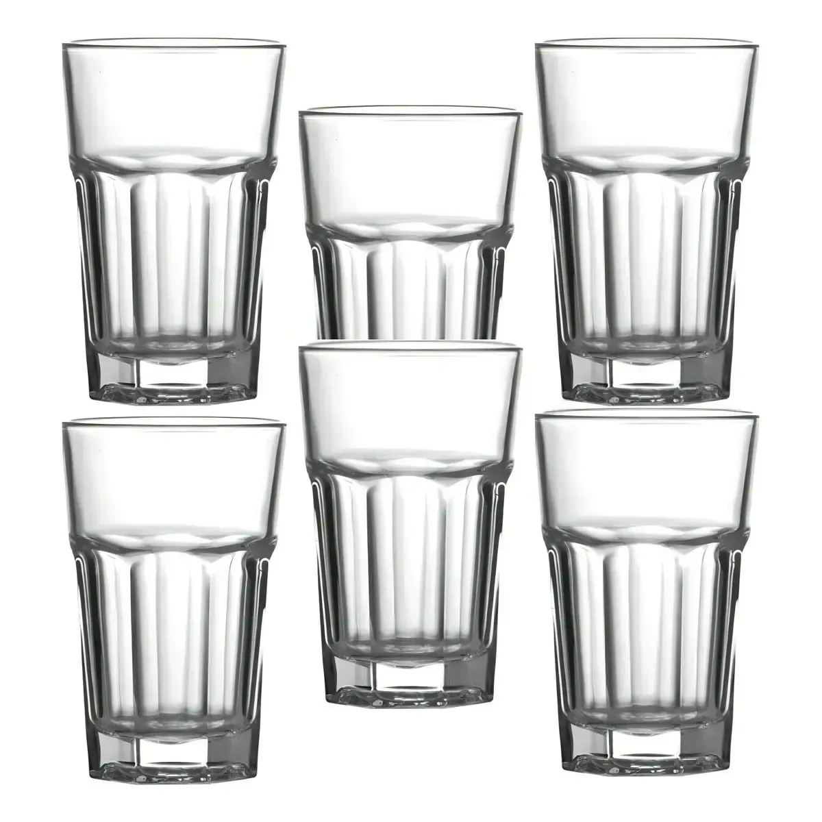 Copos de Vidro Grosso Original line Glass de 400 ml Água Suco Drink Premium Cor Transparente — foto 7 de 7