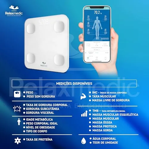 Balança Digital Go Balance Relaxmedic — foto 2 de 8