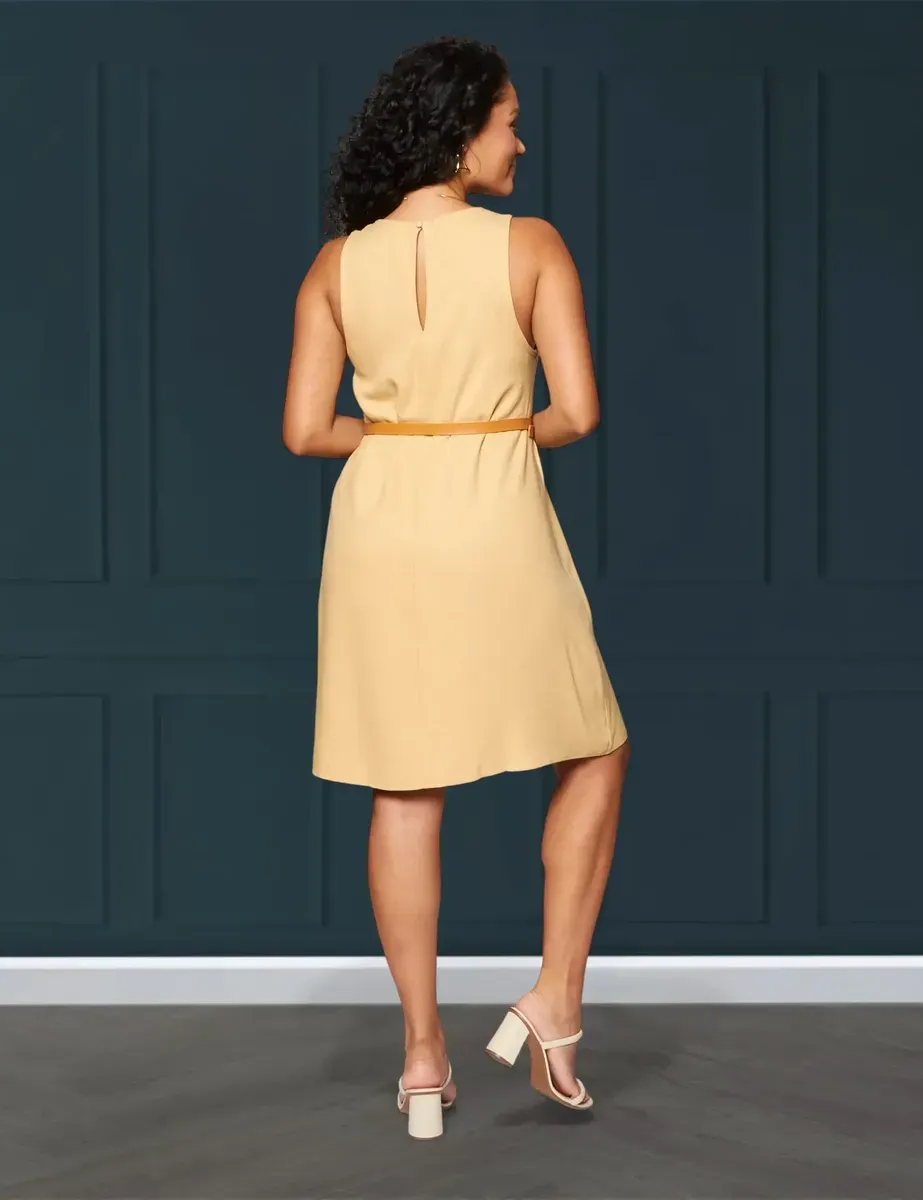 Vestido Curto Fem Trapezio Hering — foto 5 de 8