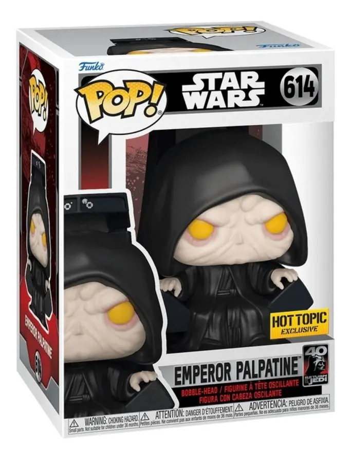 Boneco Funko Pop! Star Wars - Imperador Palpatine — foto 5 de 8