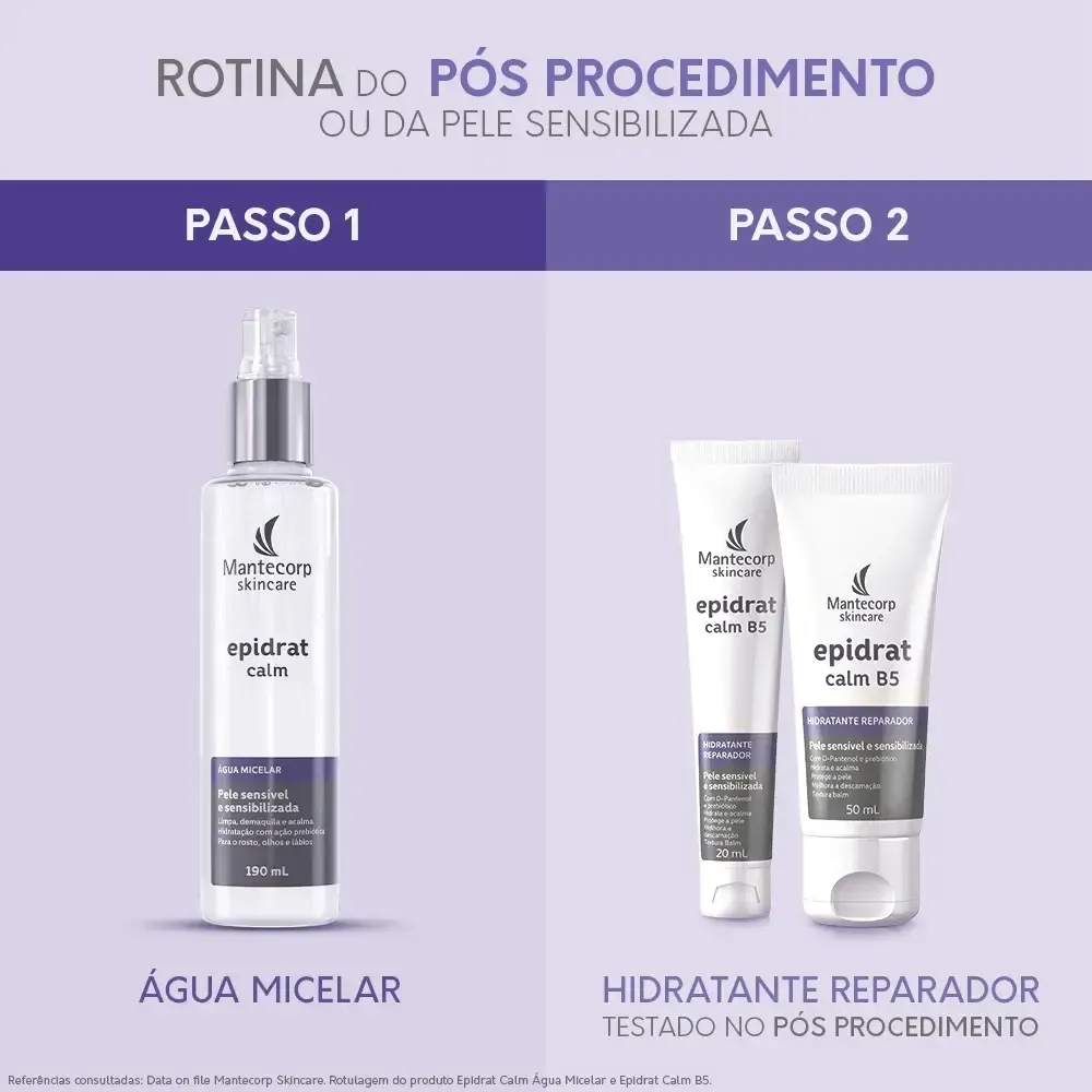 Hidratante Facial Epidrat Calm B5 Para Pele Sensível 50ml Mantecorp — foto 7 de 7