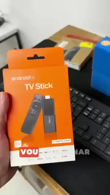 Tv Stick 4k Android Chromecast Smart Hdmi Wifi Ao Vivo Preto Padrão — foto 4 de 7