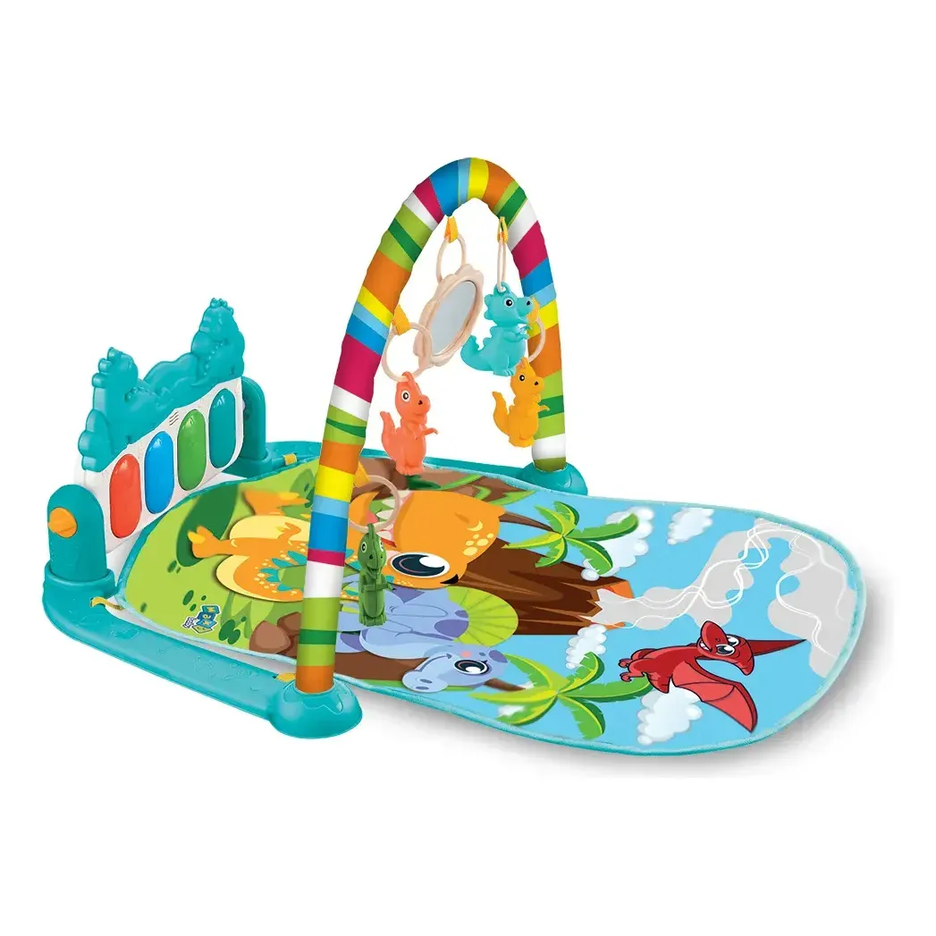 Tapete de Atividades Para Bebê Piano Play Funny Dino Maxi Baby — foto 5 de 7