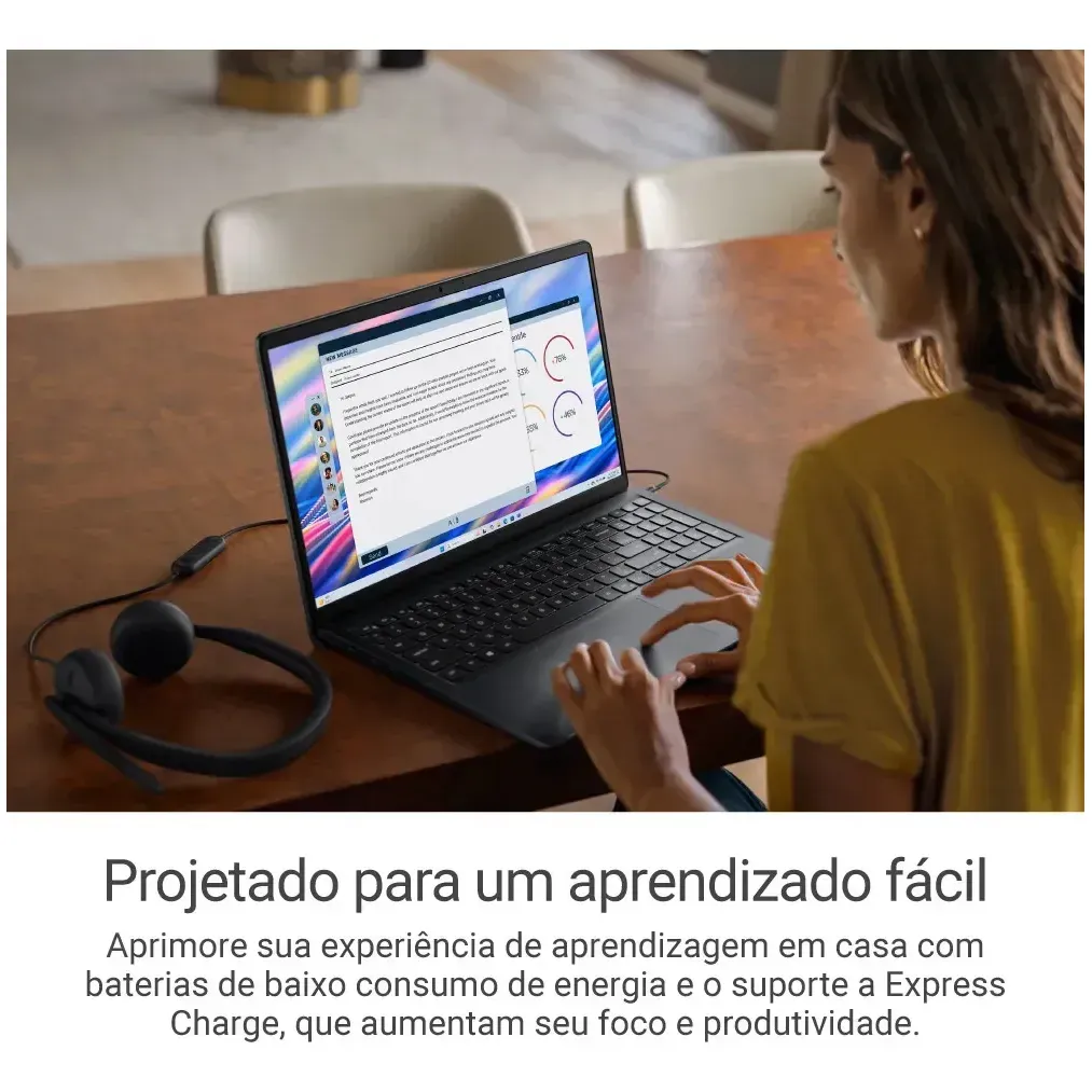 Notebook Dell 15 Dc15-i51334u-u50 15.6 Full Hd 13ª Gen Inte Preto — foto 6 de 8
