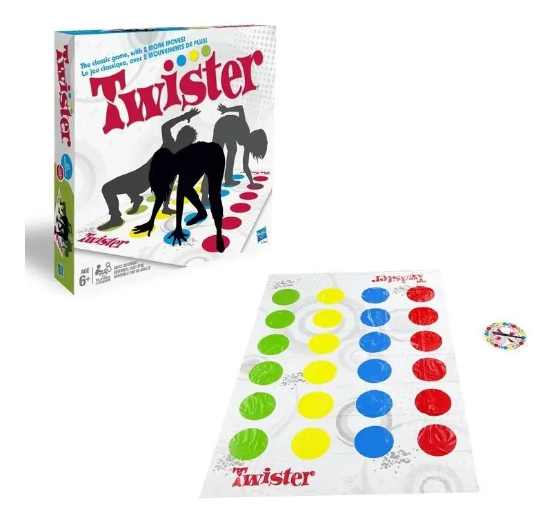 Jogo de Festas, Twister - Movimentos Inovadores, Jogo de Equilíbrio, 2 Jogadores ou Mais - A partir de 6 Anos — foto 5 de 8