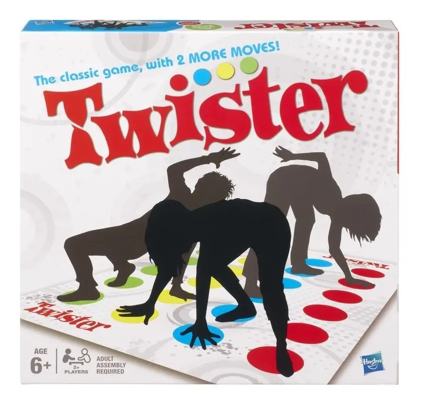 Jogo de Festas, Twister - Movimentos Inovadores, Jogo de Equilíbrio, 2 Jogadores ou Mais - A partir de 6 Anos — foto 3 de 8