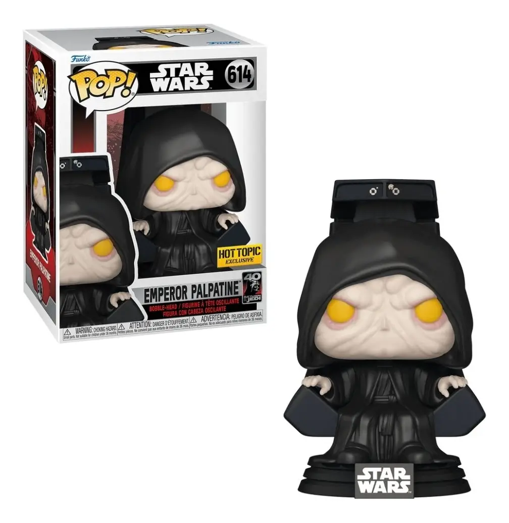 Boneco Funko Pop! Star Wars - Imperador Palpatine — foto 3 de 8