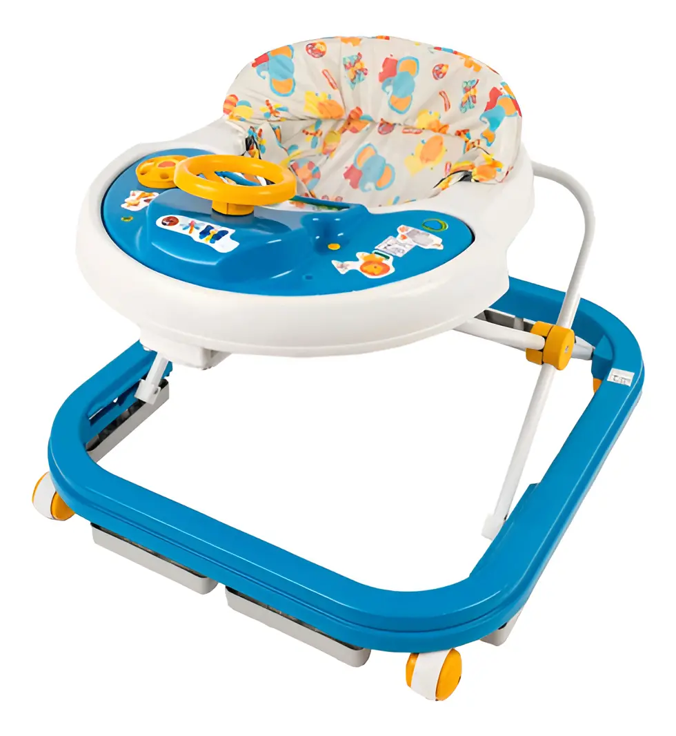 Andador Infantil Bebê Até 12kg Azul Styll Baby — foto 5 de 8