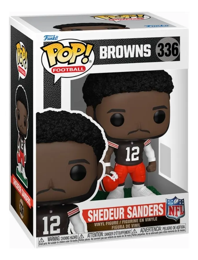 Boneco Funko Pop! Nfl Browns - Shedeur Sanders — foto 3 de 8