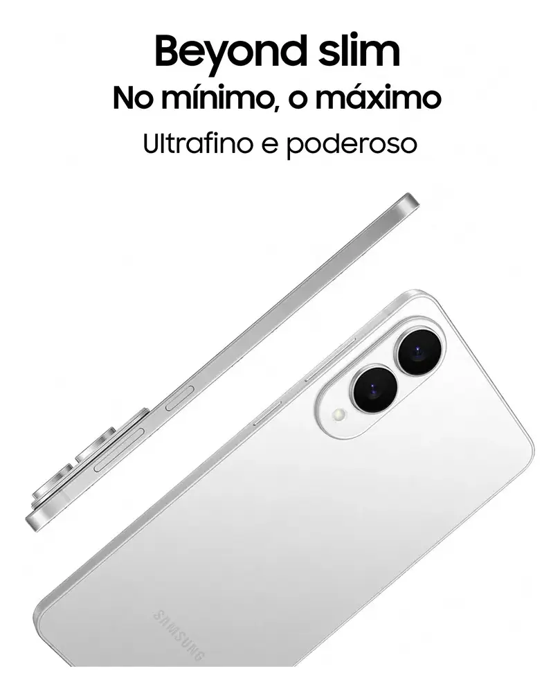 Celular Samsung Galaxy S25 Edge 5g, 512gb, 12gb Ram, Câmera Dupla De Até 200mp, Tela Grande De 6.7 - Titânio Jetblack — foto 7 de 7