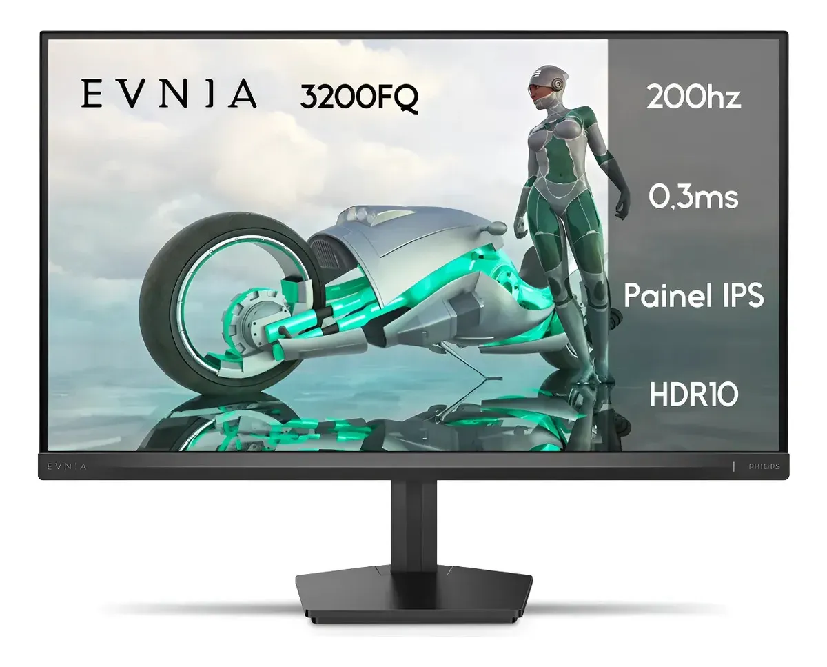 Monitor Gamer Phillips de 23.8" Full HD IPS com 200Hz — foto 2 de 8