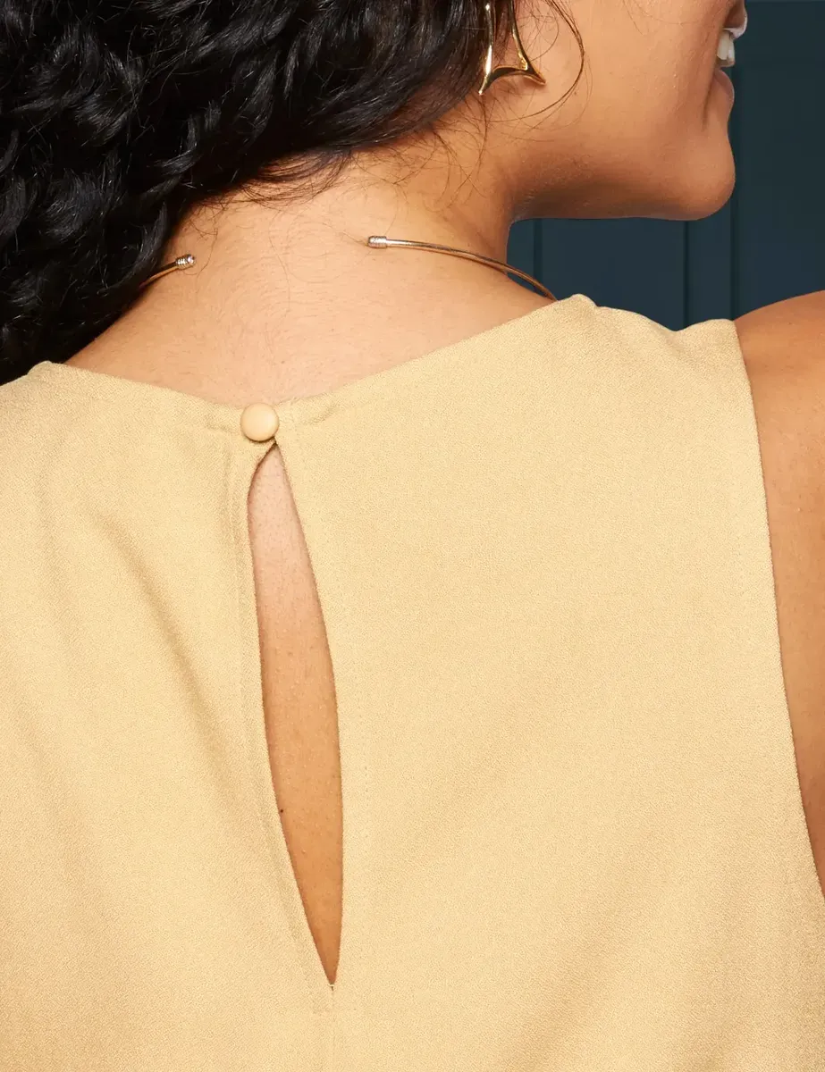 Vestido Curto Fem Trapezio Hering — foto 7 de 8