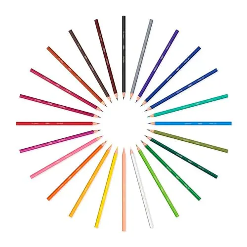BIC, Lápis de Cor Sextavado, Evolution, 24 Cores — foto 4 de 6