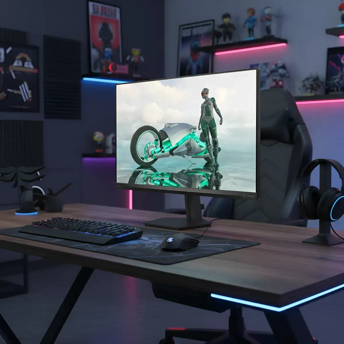 Monitor Gamer Phillips de 23.8" Full HD IPS com 200Hz — foto 5 de 8