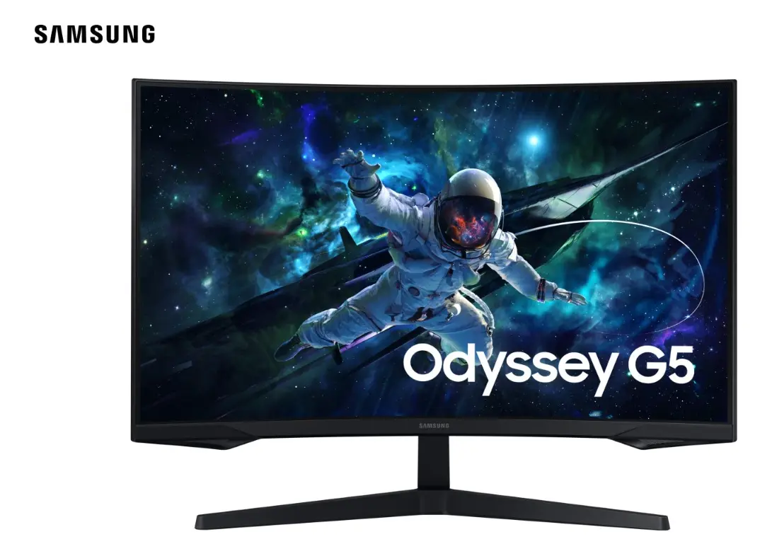 Monitor Gamer Samsung Odyssey G5, 32 ,qhd, 165hz,1ms,hdmi,dp Preto — foto 3 de 8
