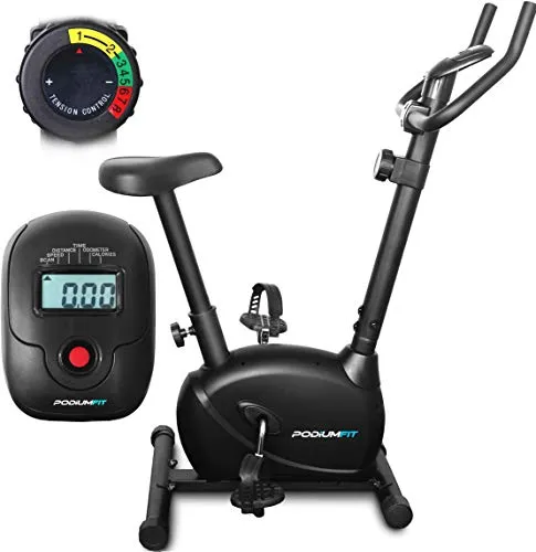 Bicicleta Ergométrica Podiumfit V100 - Magnética - 8 Cargas Silenciosa — foto 2 de 8