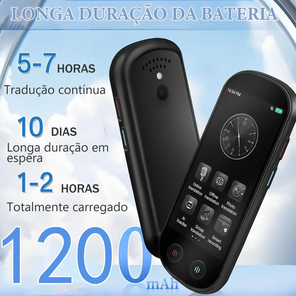 Aparelho Tradutor Simultaneo Tradutor De Voz Inteligente — foto 6 de 7