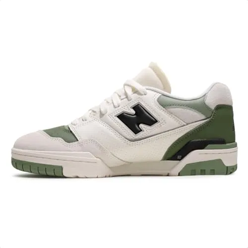 Tenis New Balance 550 Masculino, Bege Claro/Verde, 40 — foto 2 de 6
