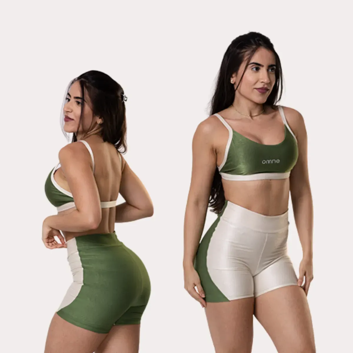 Conjunto Fitness Free Top E Short Feminino Omne Fitwear — foto 4 de 7