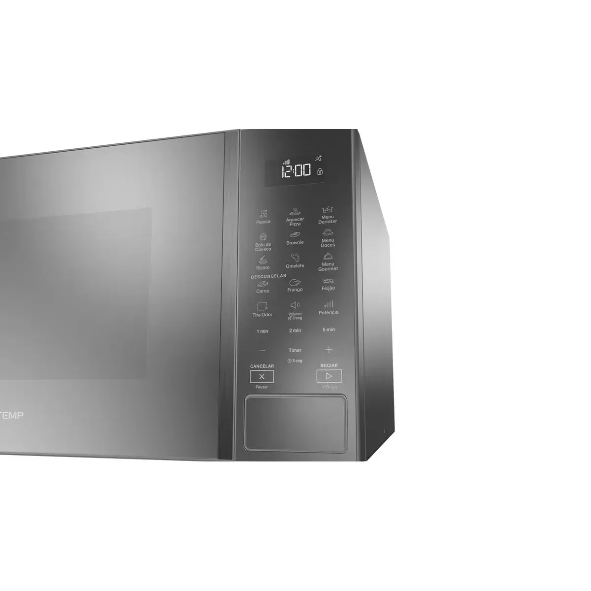 Micro-ondas Brastemp 32L Cinza com Menu Gourmet - BMS46AR — foto 7 de 7
