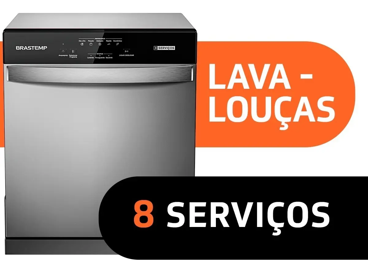 Lava-Louças Brastemp 8 Serviços Inox - BLF08BS — foto 7 de 7