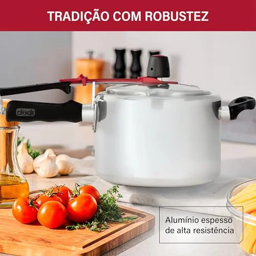 Panela de Pressão Clock Original com Fechamento Interno 4,5 Litros — foto 4 de 8