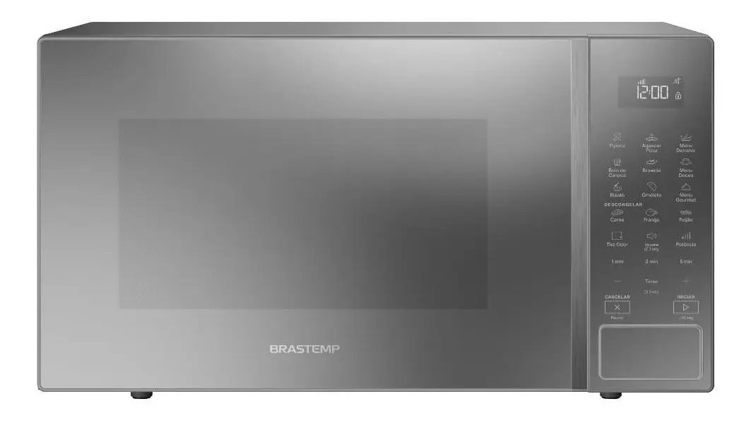 Micro-ondas Brastemp 32L Cinza com Menu Gourmet - BMS46AR — foto 3 de 7